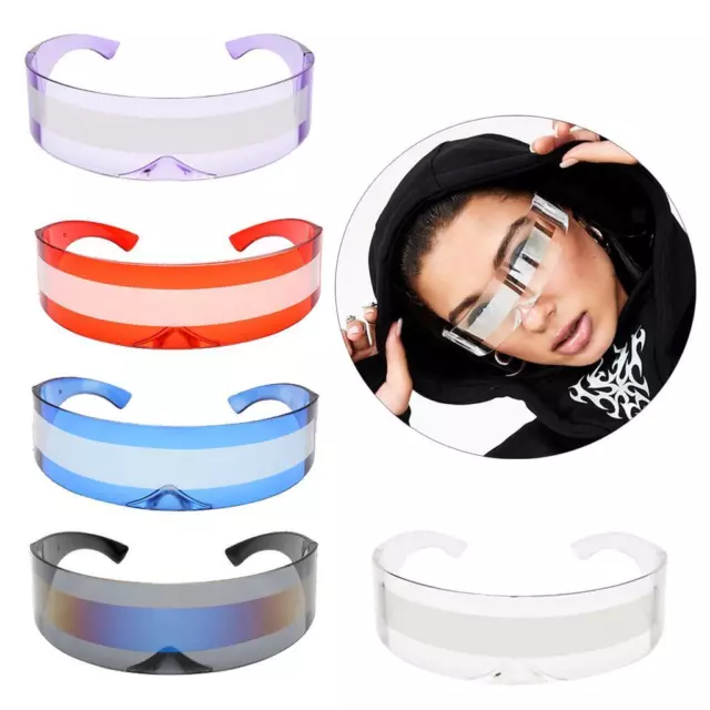 Party Rave Costume   Futuristic  Sunglasses Shades