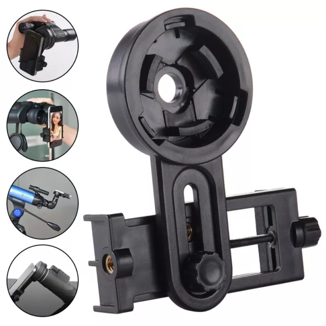 Scope Microscope Universal Phone Mount Holder Telescope Adapter For Binoculars