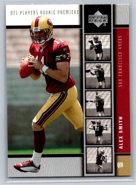 2005 Upper Deck NFL Players Rookie Premiere - #2 Alex Smith (RC)