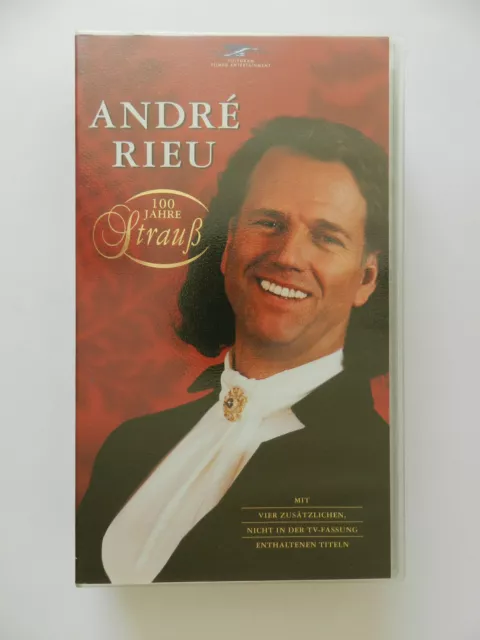 VHS Video Kassette Andre Rieu 100 Jahre Strauß