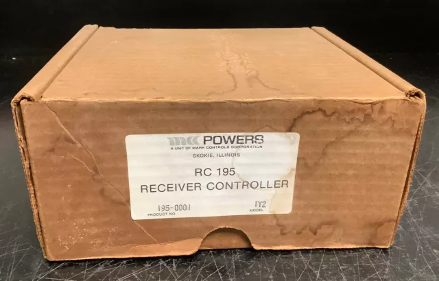 Landis Gyr Siemens Powers Controls 1950003 RC-195 Receiver Controller / 3 Inputs