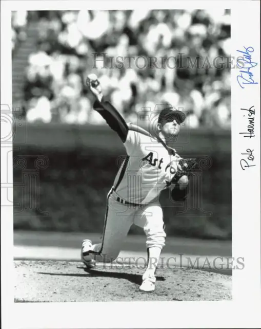 Press Photo Pete Harnisch, Houston Astros Baseball Player - afa62353