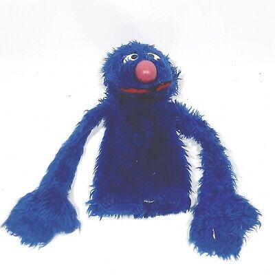 Vintage 1970s Sesame Street Grover Hand Puppet Jim Henson Muppet Puppet
