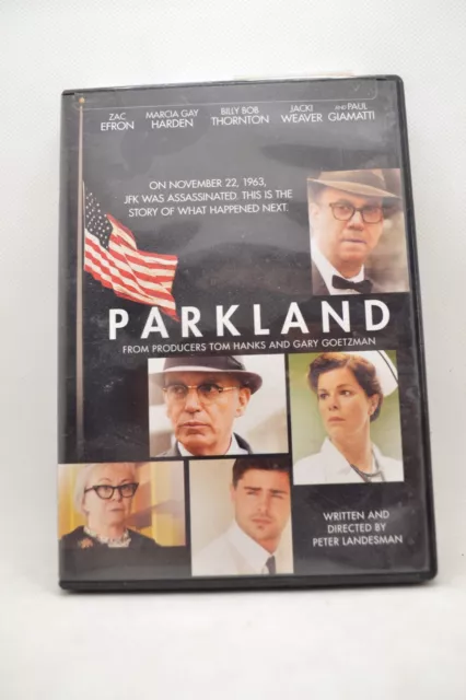 Dvd Parkland 2013 Pg-13 On November 22, 1963 Jfk Was Assassinated