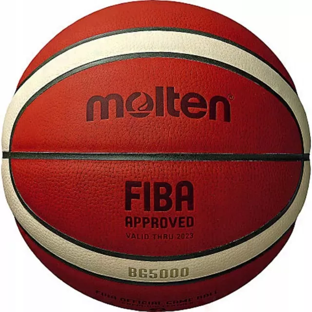 Molten Basketball B6G5000 FIBA Training Ball Match Spielball