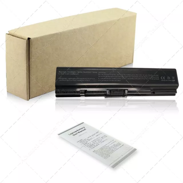 BATERIA PARA PORTATIL TOSHIBA Satellite Pro A300-1BH PA3534U-1BRS PA3534U-1BAS