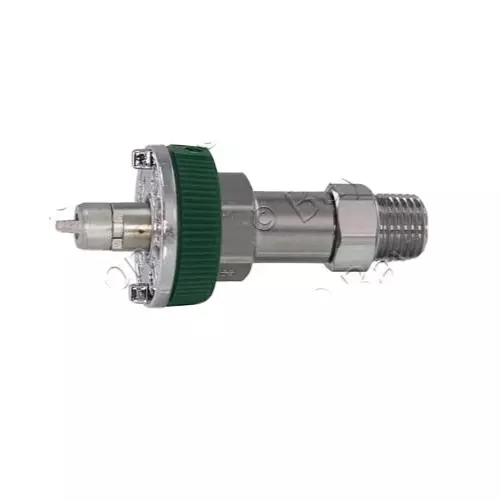 Gas Fitting Ohmeda Male Quick-Connect x 1/4" NPT Male, O2 Oxygen