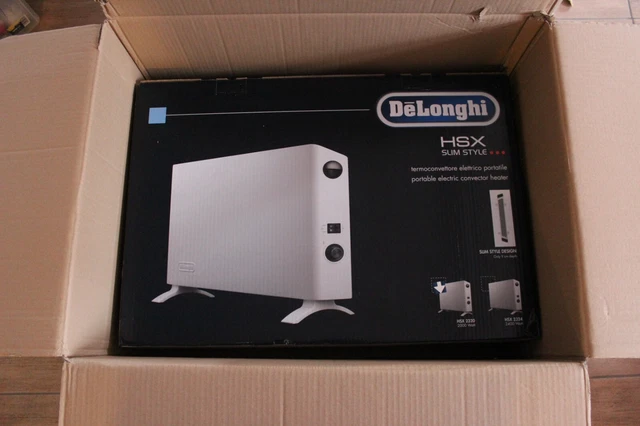 DELONGHI HSX 2320 Slim Style Heizung Konvektor Mobil 2000W NEU u0026 OVP EUR  89,99 - PicClick DE