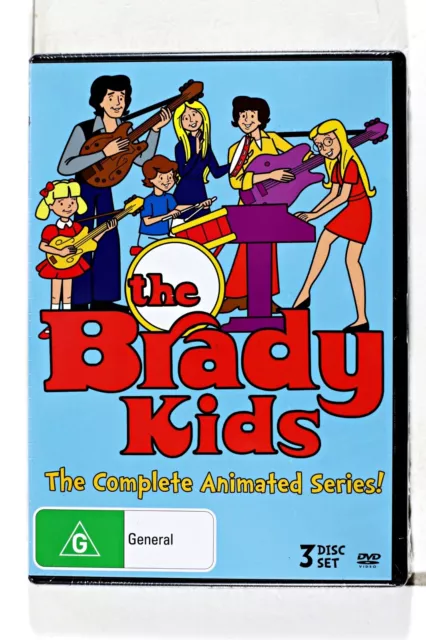 The Brady Kids : Complete Animated Series : 3 DVD Set Region 4 New Sealed