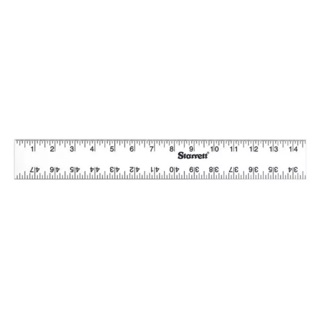 Starrett ASE-48 Straight Edge Aluminum Rule, 48" Length