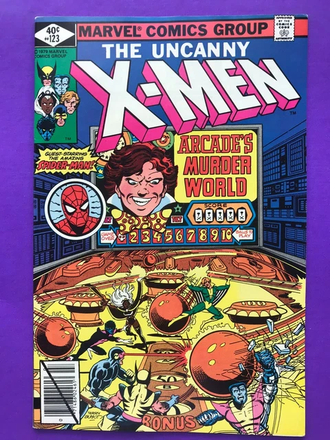 Uncanny X-Men #123 Nm 9.4 High Grade Bronze Age Marvel Key