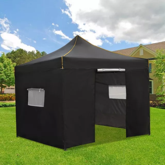 Pavillon 3x3m Wasserdicht Partyzelt Gartenzelt UV Faltpavillon Popup faltbar NEU