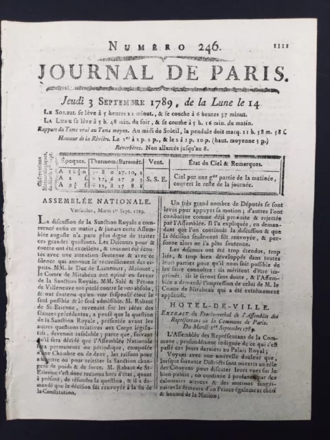 Millau En 1789 Aveyron Noblesse Bretona Vincendon Blondel Constitución Necker