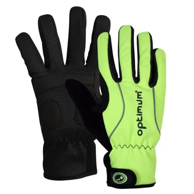 Optimum Sports Hawkley Winter Cycling Gloves Padded & Reflective *SALE*