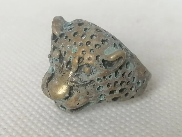 Extremely Rare Ancient Old Antique Bronze Ring Viking Artifact Amazing Authentic