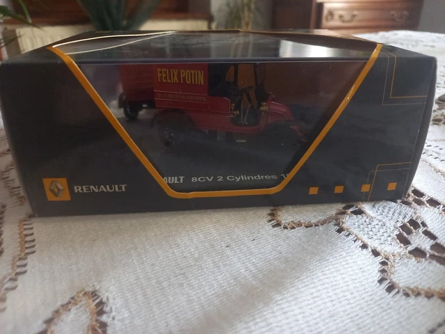 Renault 8cv 2 Cylindres 1906 Ixo 1/43 5