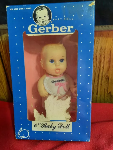 Gerber Baby Doll 6" Soft Vinyl 1991 No. 59106 VINTAGE New in Box