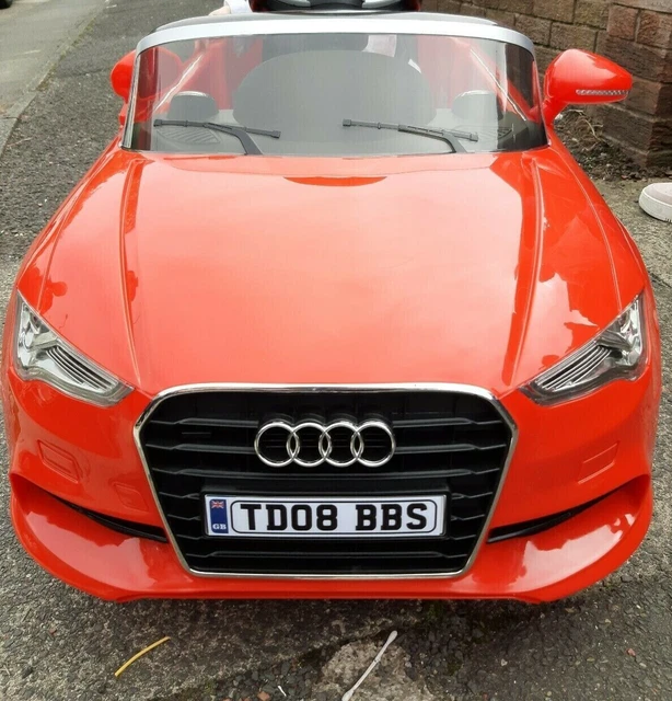 PERSONALISED NUMBER PLATES For Kids Ride On Car/Bike/Tractor/Train/Fire