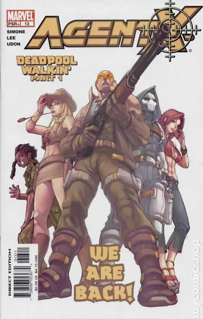 Agent X #13 VG 2003 Stock Image Low Grade