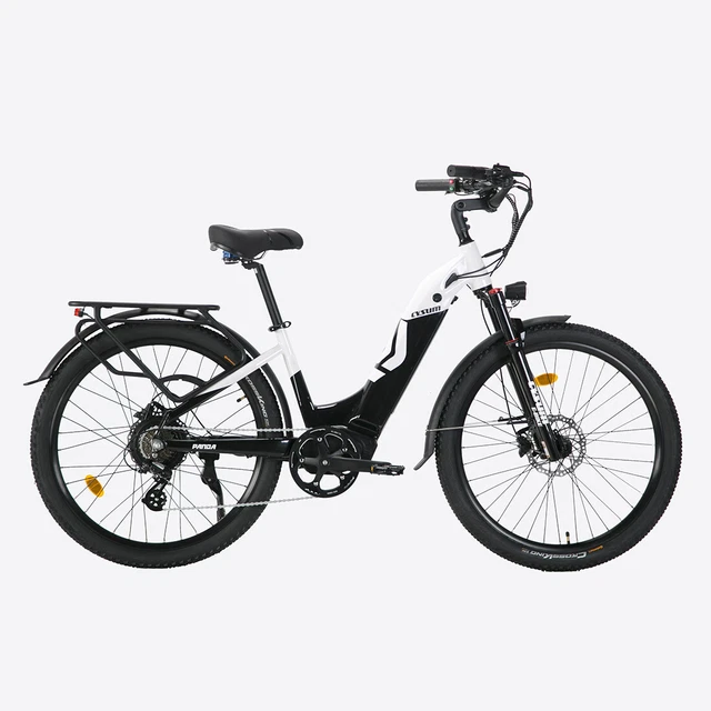 Vélo Électrique VTC/VTT CYSUM 27.5" - 500W - 25km/h - Blanc - Neuf