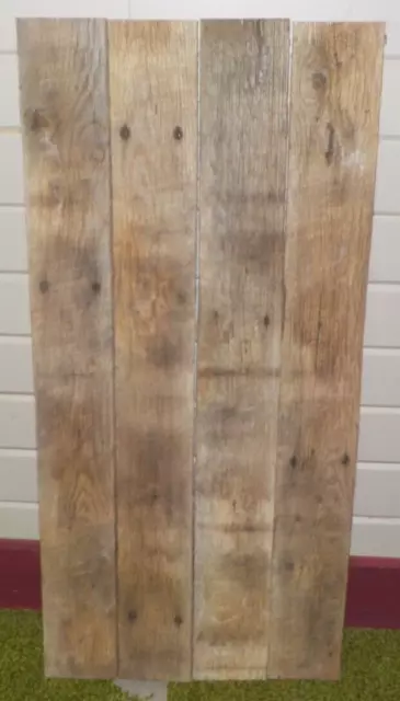 Reclaimed Weathered Wood Old Barn Board Wood Lumber Rustic Decor Crafts #6