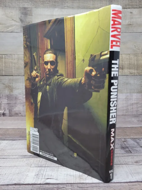 Punisher Max Vol 1 Hardcover Garth Ennis Direct Edition Marvel Max Comics 2