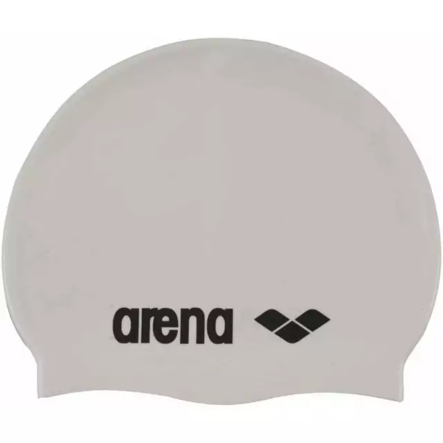 Arena Classic Silicone Swim Cap - White