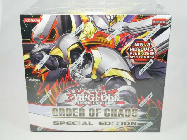 Yugioh Order Of Chaos Special Edition SE Box Factory Sealed Case
