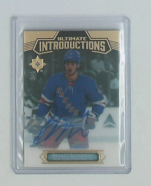 2022-23 UD ULTIMATE Collection Ultimate Introductions Auto Braden ...