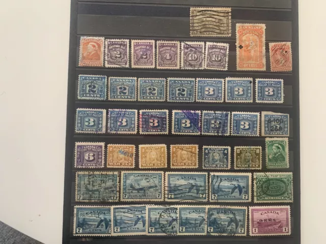 Canada - lot older BOB - used  (150)