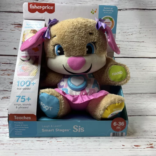 Fisher-Price Laugh & Learn Smart Stages Sis Toy Plush BRAND NEW