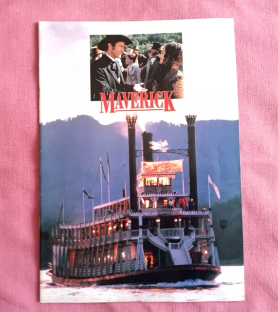 Maverick Japanese Movie Program 1994 Richard Donner Mel Gibson