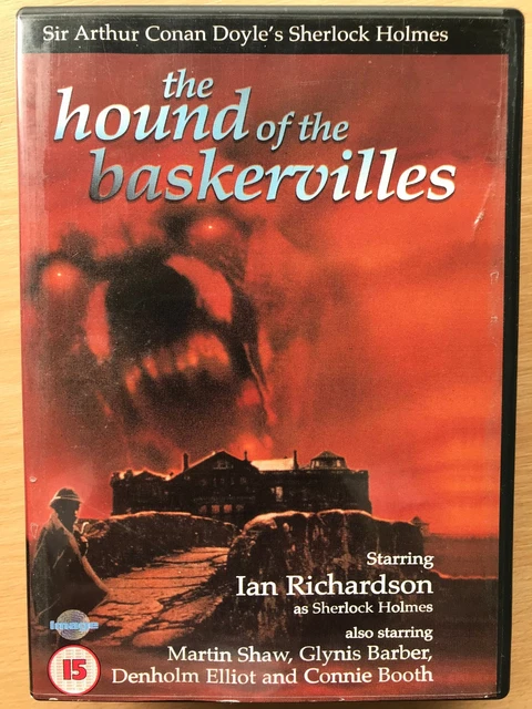 Hound of the Baskervilles DVD 1983 Sherlock Holmes Drama Movie w/ Ian Richardson