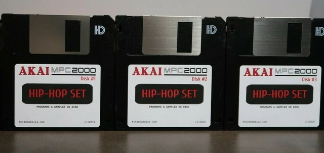 Disco Di Avvio ZIP 100 MB Per Akai MPC 2000XL – Sistema Operativo OS V1.14 – Usato Funzionante