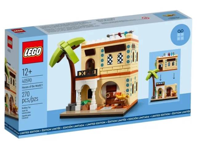 40590 HOUSES OF THE WORLD 2 city town lego NEW legos set exclusive VIP in hand