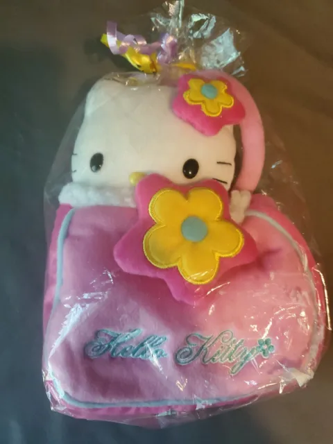 hello kitty plush Purse 2008 new with tags