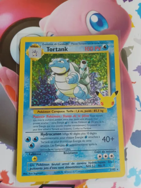 Carte Pokemon TORTANK 2/102 Secrète Ultra Rare Célébrations 25ans FR NEUF