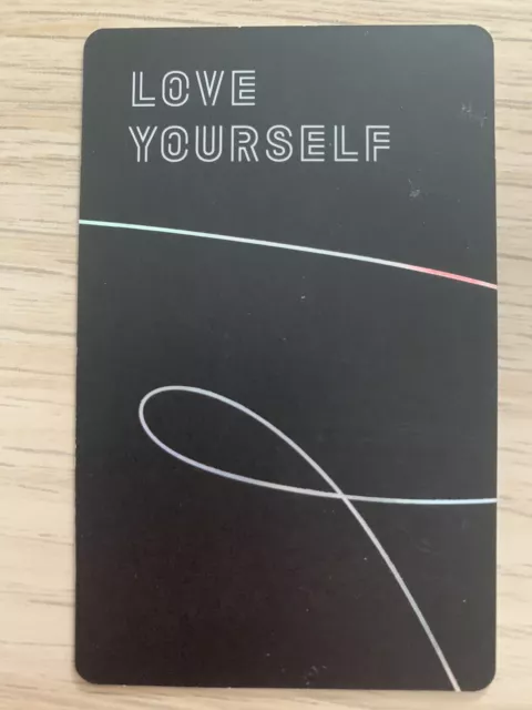 Bts Jin Love Yourself Tear Y Vers. Official Photocard 2