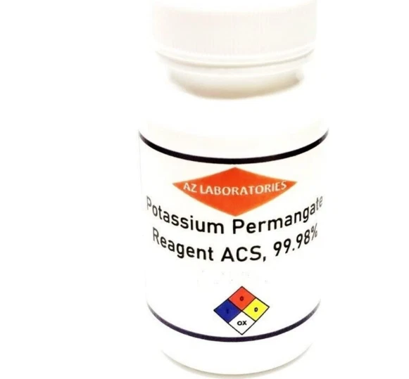 Potassium Permanganate Reagent Grade / 2 Oz/Free Flowing/Same Day Ship/Usa Made/