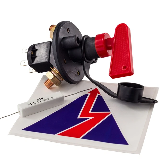 Purchase Heavy Duty 2 Post Racing Master Battery Quick Disconnect Cut/Shut Off Safety In - Foto 7