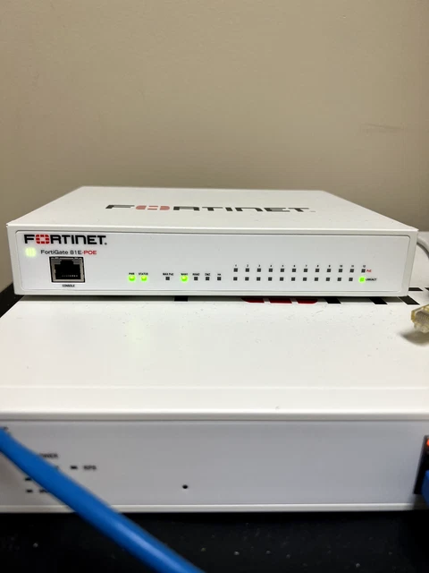 FORTINET SYSTEM - Fortigate 81E-POE, FortiSwitch 224D-FPOE, FortiAp ...