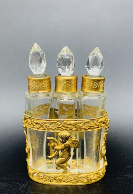 Ancienne Cave A Parfums Flacons Napoleon Iii Cristal