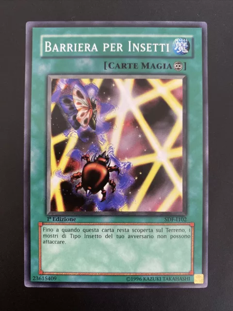 Yu-Gi-Oh! Comune Servitore Del Faraone 1ªEd ITA NM Sdf-i102 Barriera Per Insetti