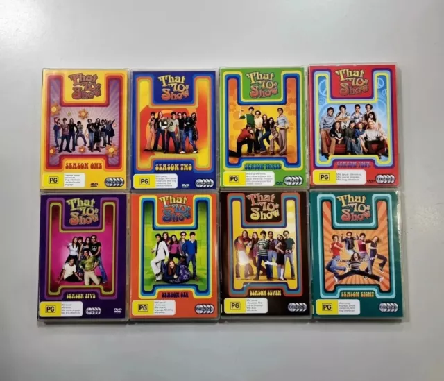That 70's Show Complete Seasons 1 2 3 4 5 6 7 8 DVD Set Region 4 FREE POSTAGE