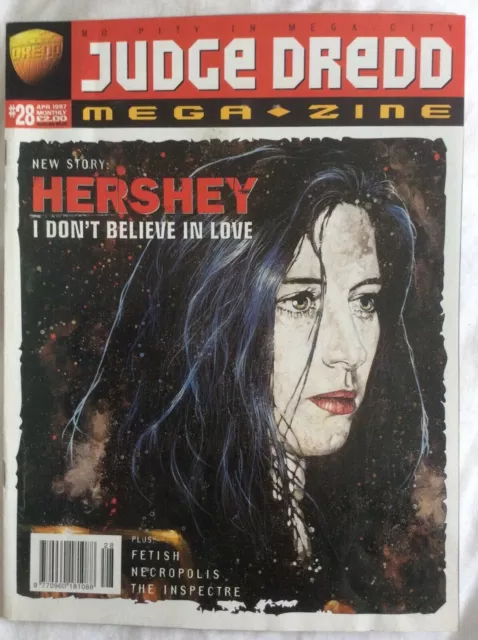 Judge Dredd Megazine Vol3 #28 Fetish, Hershey, The Inspectre (2000ad)