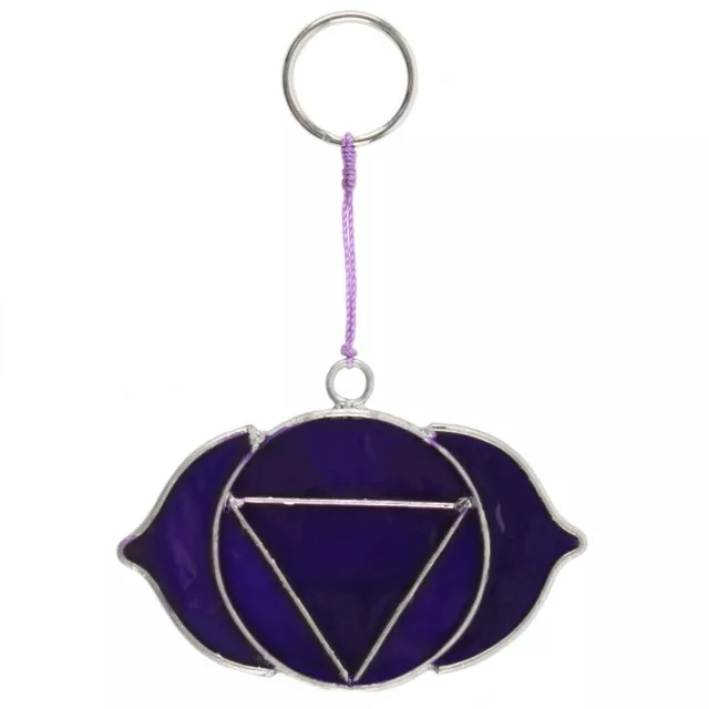 Third Eye Das Terzo Auge Chakra Stirnchakra Decorazione Finestra Giardino 6,5 CM