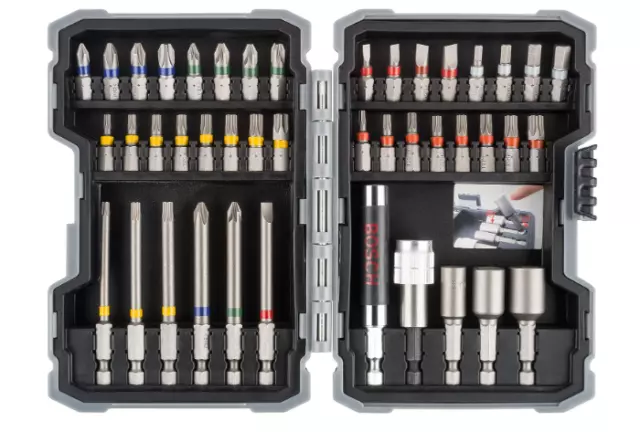 Set Inserti Avvitamento, 43 Pezzi Bosch, Per tutti gli avvitatori