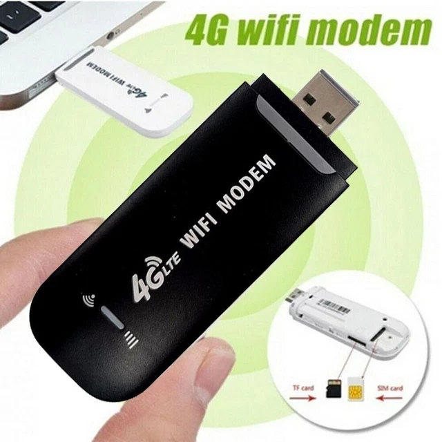 MODEM STICK SIM Card Wireless Router Wifi Modem 4G LTE Adapter USB ...