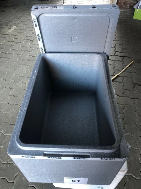 Caisse Isotherme + Carton Polystyrène 75x42x33 Cm - Occasion, Très Peu Utilisée