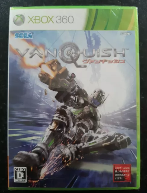 Brand New Sealed Vanquish Sega Xbox 360 Japanese